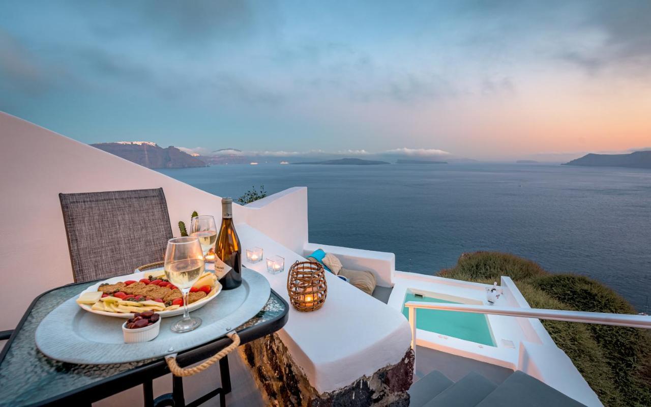 Amazing View Villa Oia With Jacuzzi Eksteriør billede