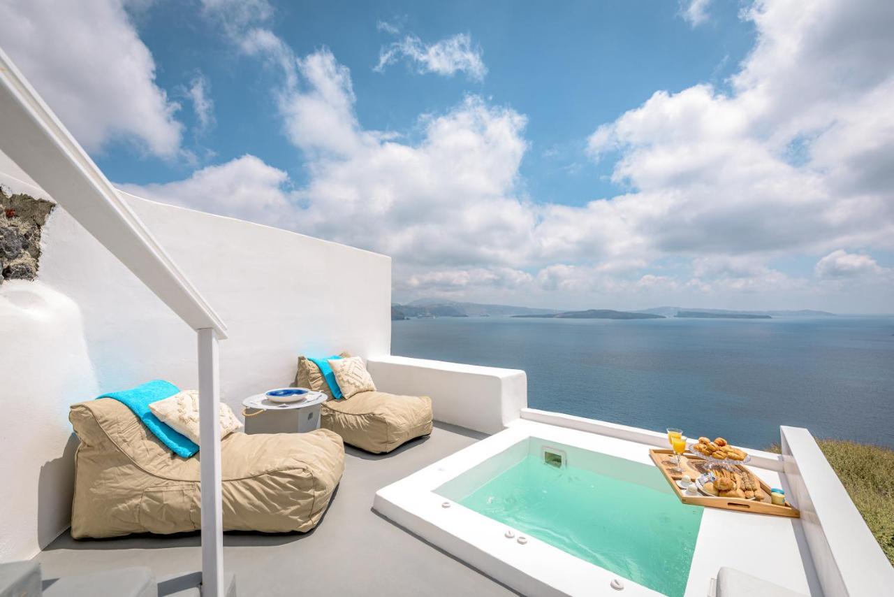Amazing View Villa Oia With Jacuzzi Eksteriør billede